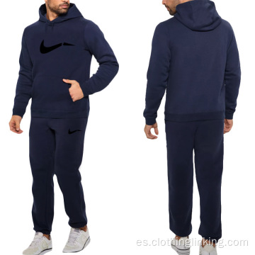 Trajes deportivos deportivos con capucha para hombre